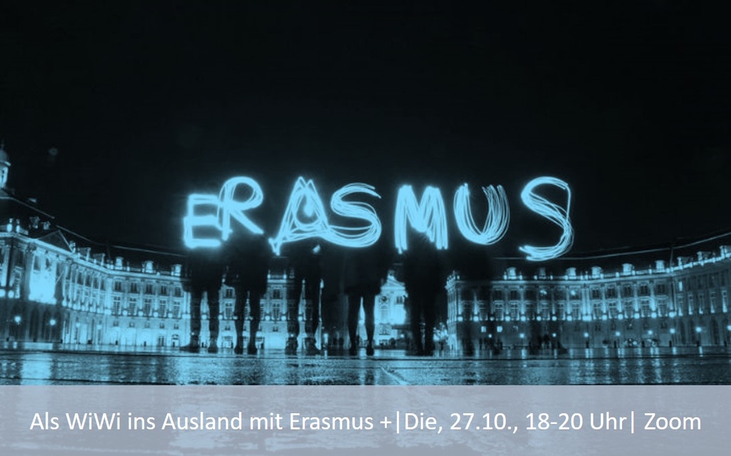 Erasmus Schriftzug