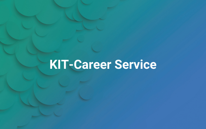 Schriftzug KIT-Career Service