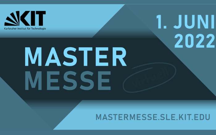 Schriftzug virtuelle Master Messe