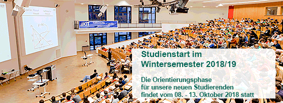 Studienstart WS2018/19