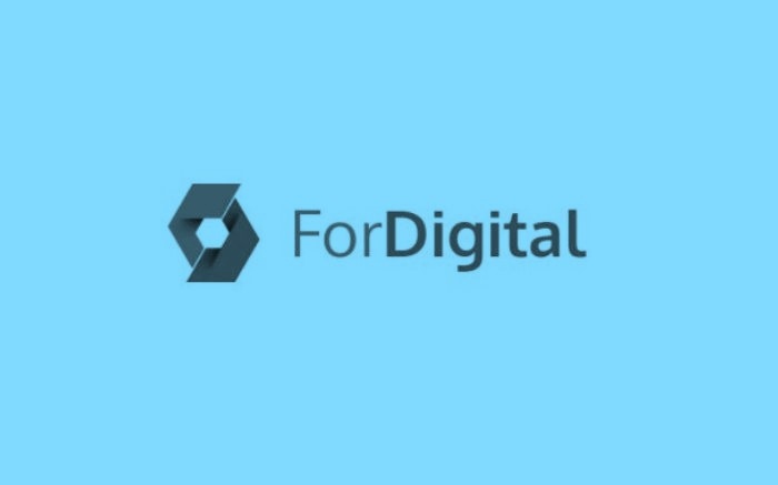 Logo mit Schriftzug "For digital"