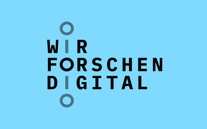 Logo Wir forschen digital